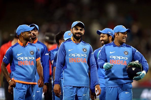 India became the third team after NZ and Australia to submit their list