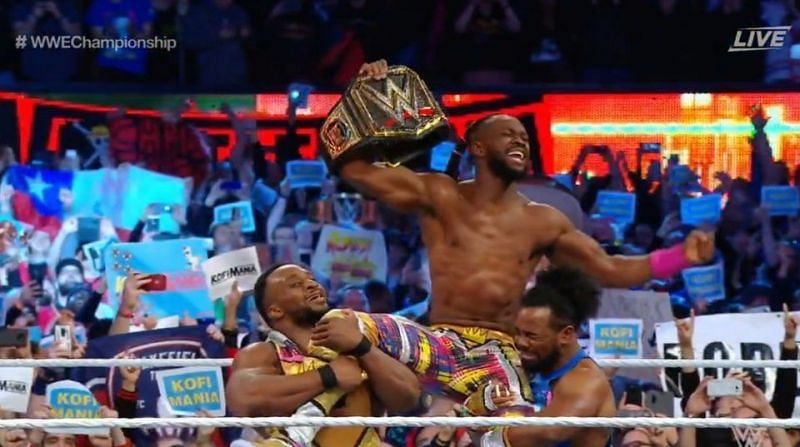 Image result for kofi kingston wwe champion