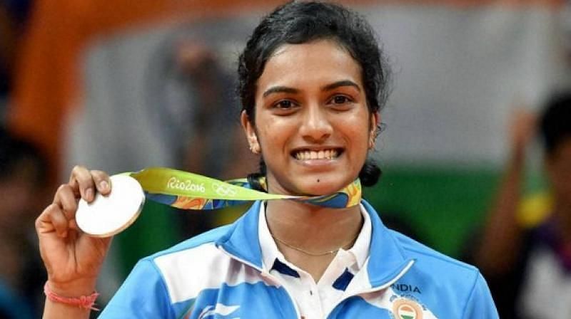 PV Sindhu at the 2016 Rio Olympics