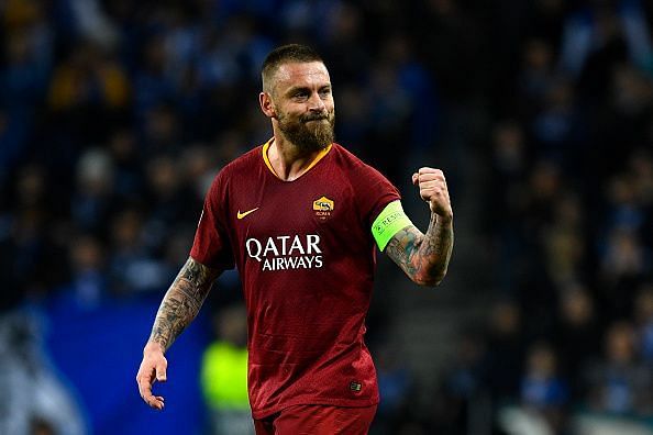 Roma legend Daniele De Rossi has never won the Scudetto with the club