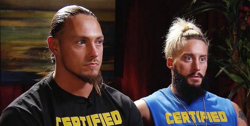 Former WWE Superstars Big Cass (left) and Enzo Amore (right) recently invaded the ROH and NJPW co-promoted G1 Supercard event