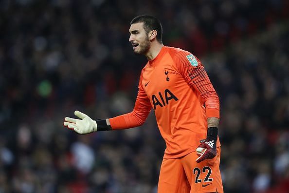 Some fans have called for Paulo Gazzaniga to be installed as Tottenham&#039;s #1