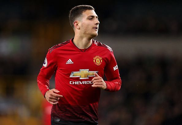 Dalot played out of position and looked out of pace