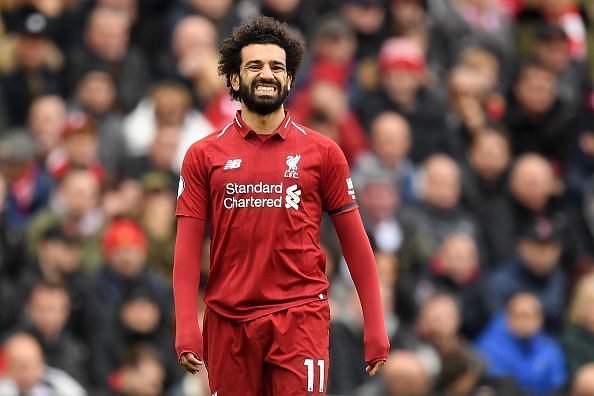 Salah is still in with a chance of winning his second consecutive Premier League Golden Boot