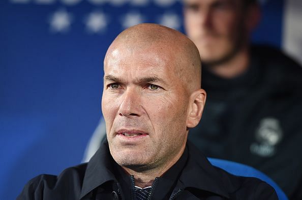 Real Madrid gaffer, Zinedine Zidane