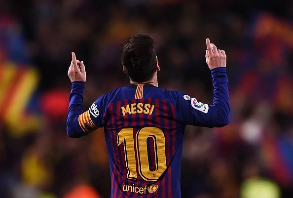 Messi is without a UCL quarterfinal goal for six seasons