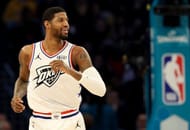 Paul George during the 2019 NBA All-Star Game
