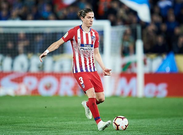 Club Atletico de Madrid&#039;s Filipe Luis