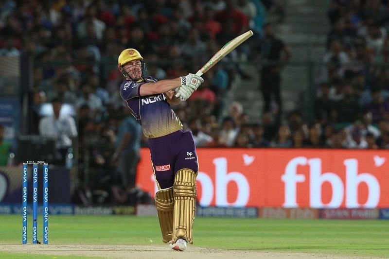 Lynn&#039;s partnership with Narine powered KKR to the top of the table (Image courtesy: IPLT20/BCCI)