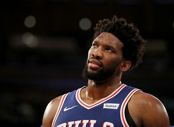 Embiid posted a triple-double in this match