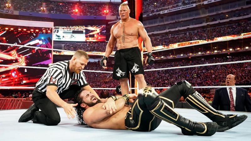 Seth Rollins vs Brock Lesnar wasn&#039;t supposed to kick-off WrestleMania 35