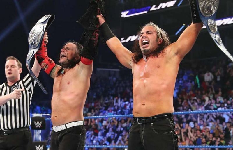 The Hardy Boyz became eight-time WWE Tag Team Champions!