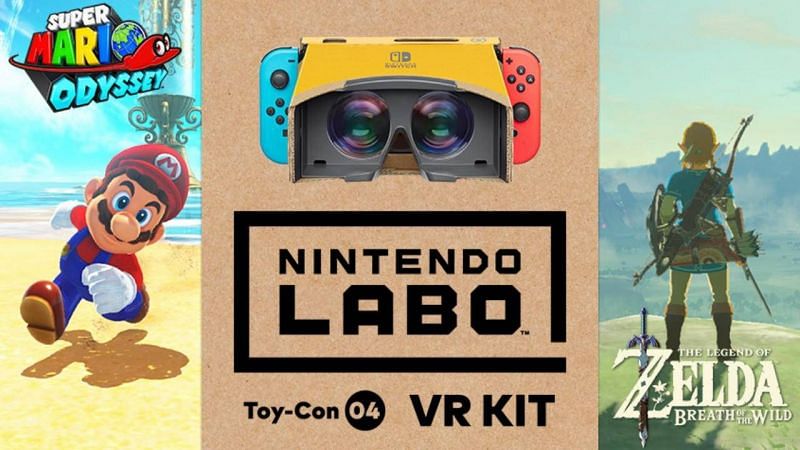 Image result for nintendo labo vr super mario odyssey