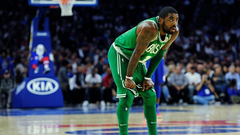 Kyrie Irving missed the playoffs last year due to knee surgery.