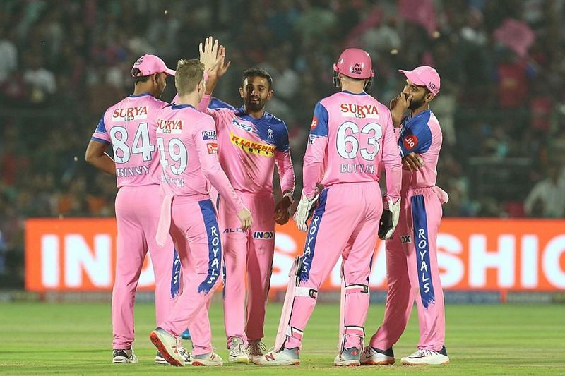 Rajasthan will want to continue their winning ways against KKR [Image: BCCI/IPLT20.com]