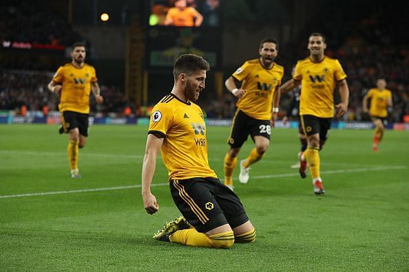 Doherty has scored some vital goals for Wolves this season