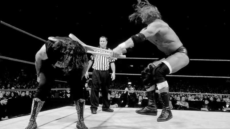 Cactus Jack and Triple H waged a war inside the world&#039;s most famous arena.