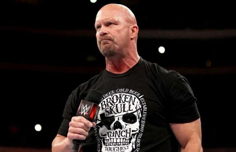 The Rattlesnake pulled a 'gun' on the boss during an episode of Monday Night RAW