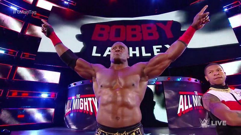 It was a tough night for Bobby Lashley on Raw