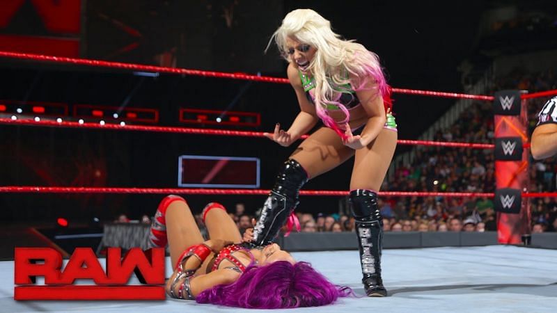 Sasha Banks and Alexa Bliss had a rather forgettable feud