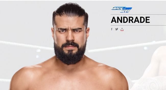 Andrade, along with his manager Zelina Vega, have been moved back to SmackDown Live
