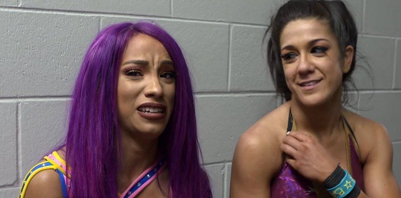 Sasha Banks and Bayley