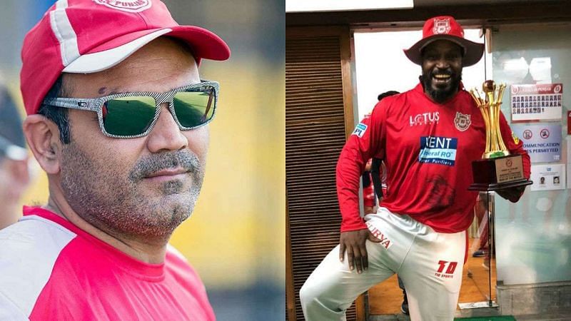 Virender sehwag And Chris Gayle