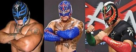 7 Wrestling characters played by multiple men.