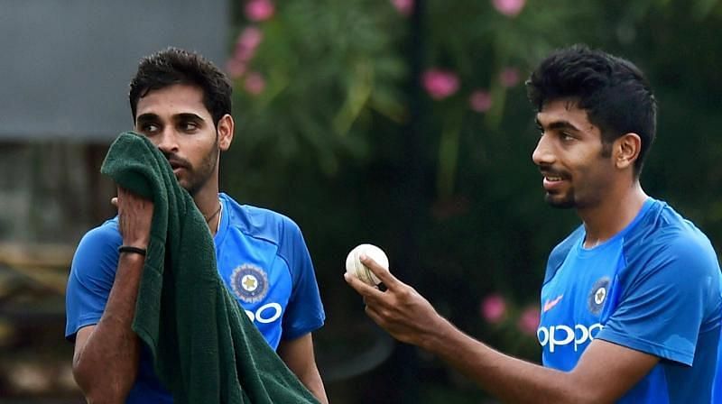 Bhuvi and Bumrah