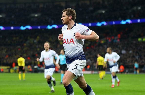 Jan Vertonghen often acts as Tottenham&#039;s leader on the pitch