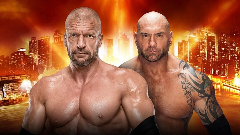 The animosity between Triple H and Batista will result in the two colliding at WrestleMania 35