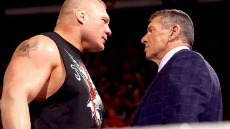 brock lesnar and vince mcmahon