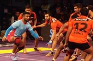 Shabeer Bapu in action for Jaipur