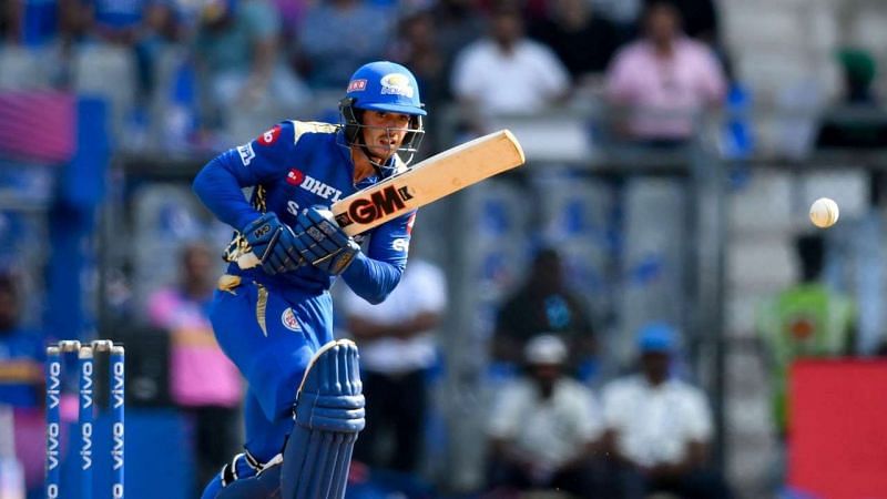 Quinton de Kock has been scoring runs consistently at the top of the order (Picture courtesy: iplt20.com)