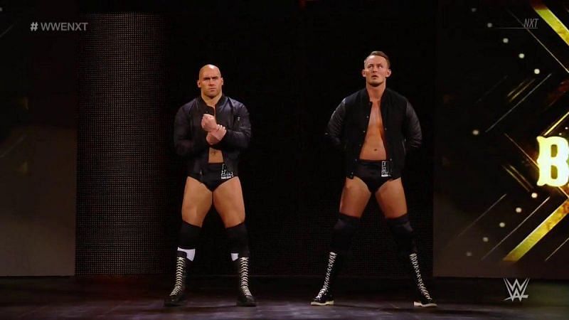 Aichner and Barthel were here to send a message to the Profits and the tag team division