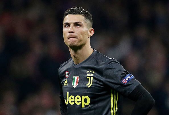 Cristiano Ronaldo in action for Juventus