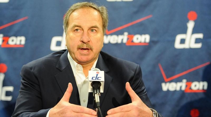 After a disappointing campaign, the Wizards have fired&Acirc;&nbsp;Ernie Grunfeld (Picture Credit - Sports Illustrated)