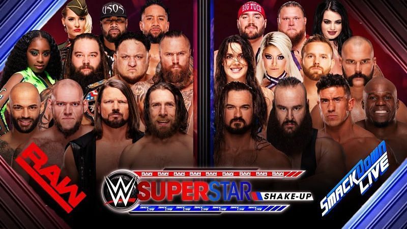 wwe roster shakeup