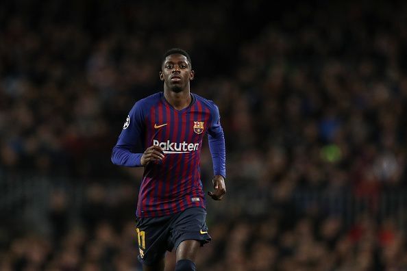 Dembele is amongst the travelling squad but is not medically cleared for the match