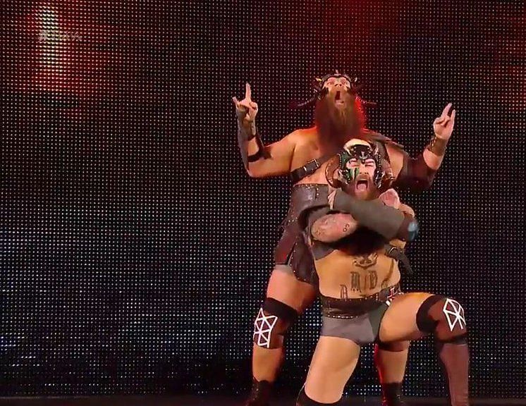 The Viking Experience debut on RAW courtesy of the Superstar ShakeUp