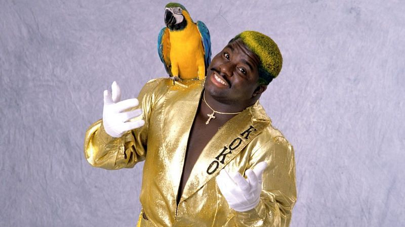 The Birdman was known for his colorful clothing and bird Frankie