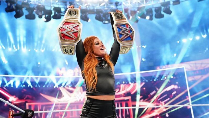 Becky will be pulling double duty at Money in the Bank!