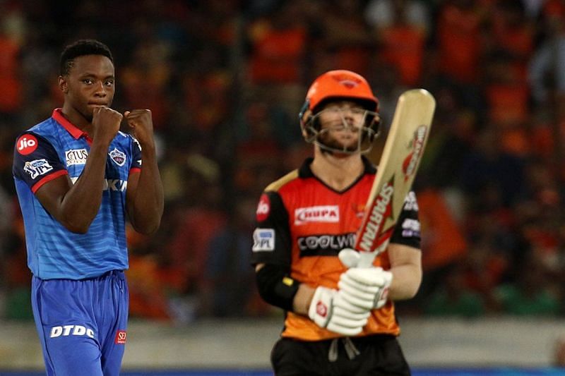 Even Warner&#039;s fifty could not stop SRH from losing (Image courtesy: IPLT20/BCCI)