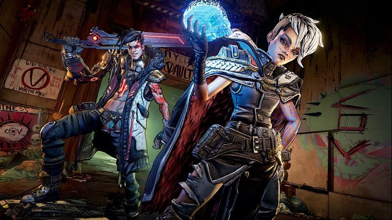 Borderlands 3 Image Featuring Main Antagonists Tyreen and Troy