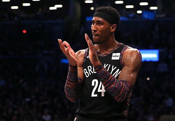 Rondae Hollis-Jefferson came off the bench to score 14 points in 15 minutes