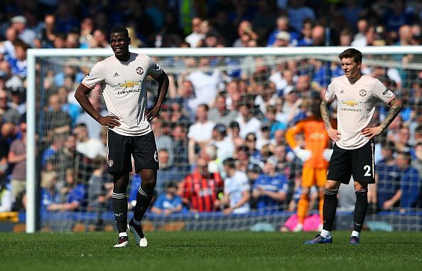 United were hammered by Everton at Goodison Park on Sunday