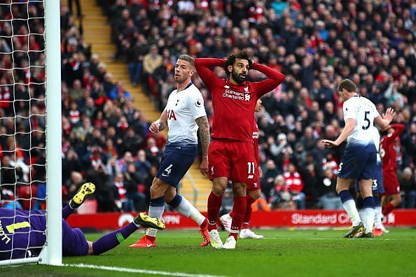 Mo Salah&#039;s struggles in front of goal have continued this month