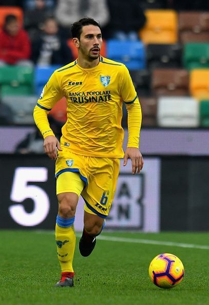 Edoardo Goldaniga Frosinone CalcioPlayer Profile