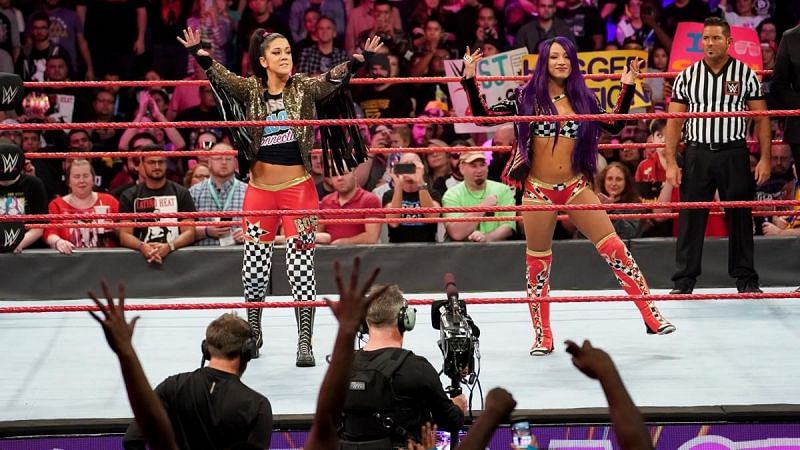 Sasha and Bayley have separated, thanks to the Superstar Shakeup