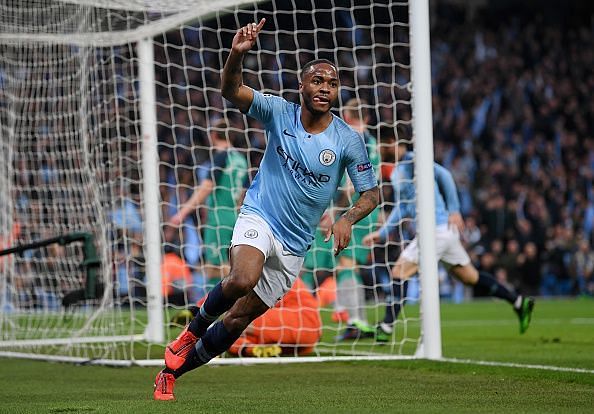 Manchester City&#039;s Raheem Sterling is in the form of his life this season